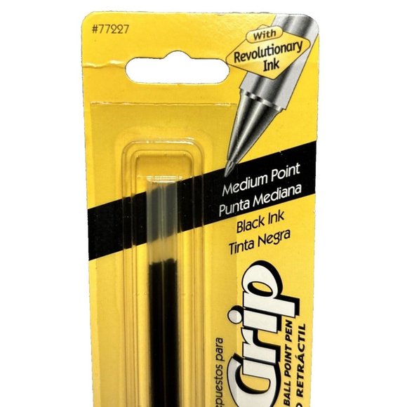 Pilot Refills Dr Grip Med Black 2Pack 77227 Fits Any Pilot Retractable Ballpoint - Picture 2 of 6